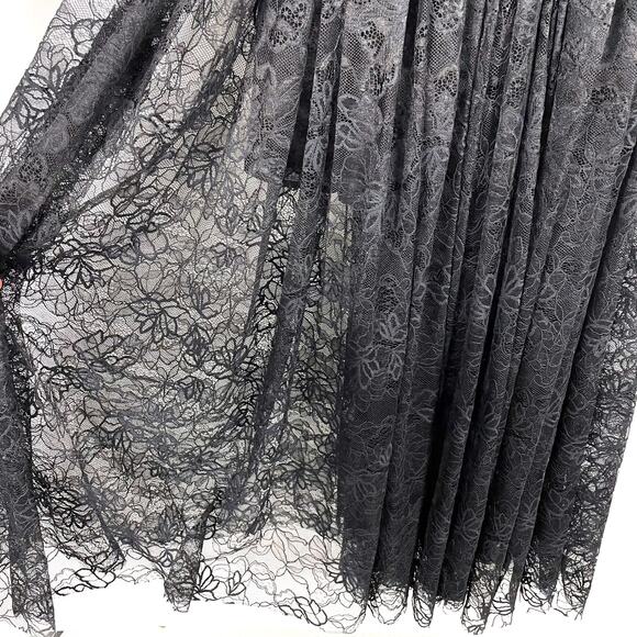 SAU LEE Selena‎ Lace Dress Black Sleeveless Bustier Maxi Cocktail Sz 2 - Picture 8 of 14